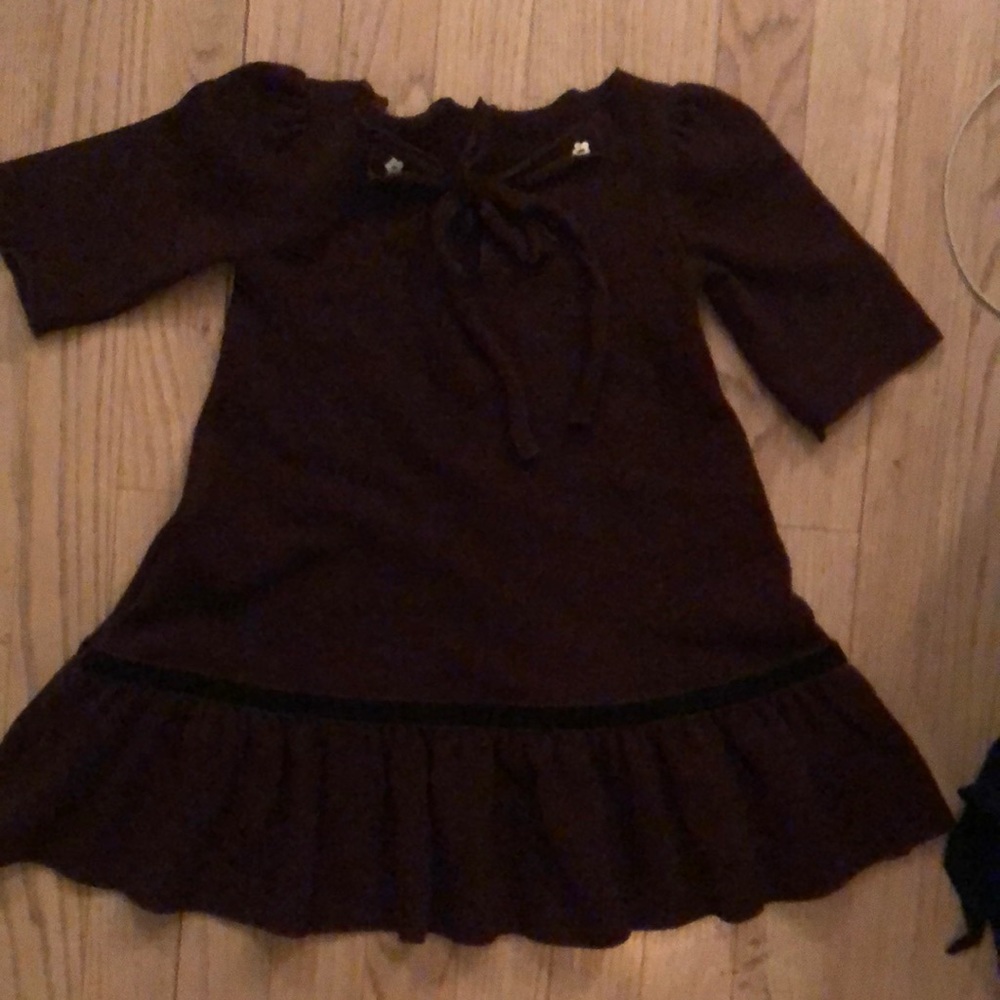 LaStupederia Italian high end wool dress. Gorgeous deep burgundy